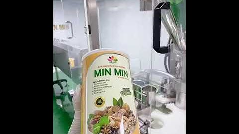 quy trình sản xuất ngũ cốc MINMIN