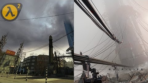 Half Life 2 Vs Half Life Alyx | Source Engine Physics (2004 Vs 2020)