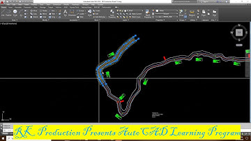 #Road_Center_Line fixed #Offset at PCL and Trim lines with one #command in #AutoCAD #EXTRIM Command