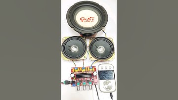 TPA3116D2 50W+50W+100W 2.1 Class D Amplifier #shorts #youlikeelectronic #amplifier #hometheater