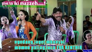 momen paling lucu eva kenthir | joget srampat sama ngendang sragenan