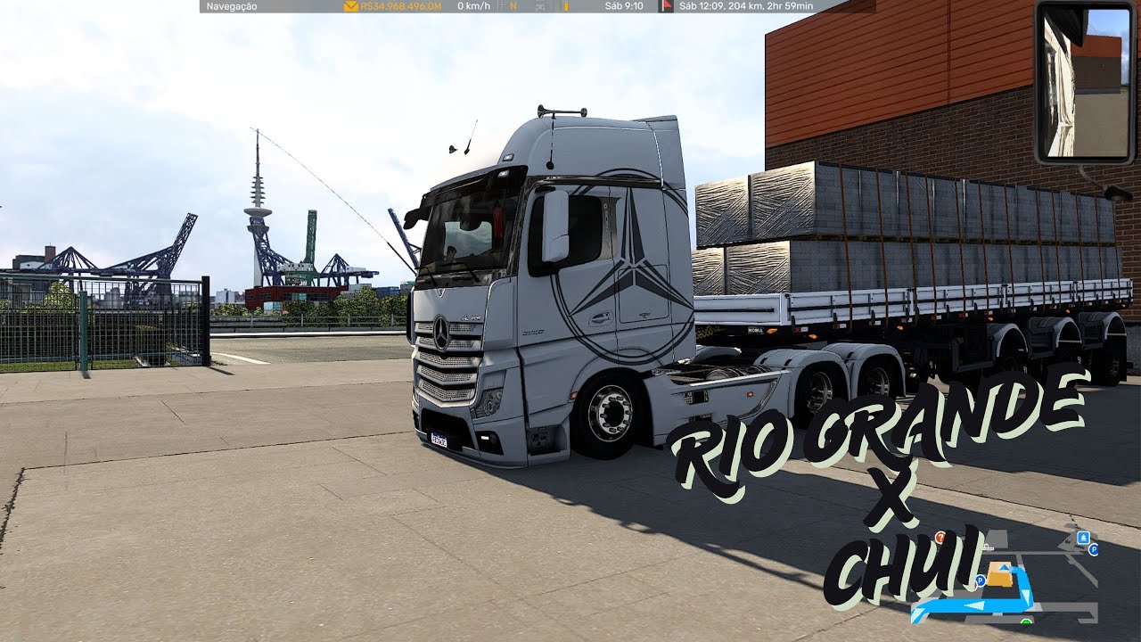 Euro Truck Simulator 2....Rio Grande X Chui.