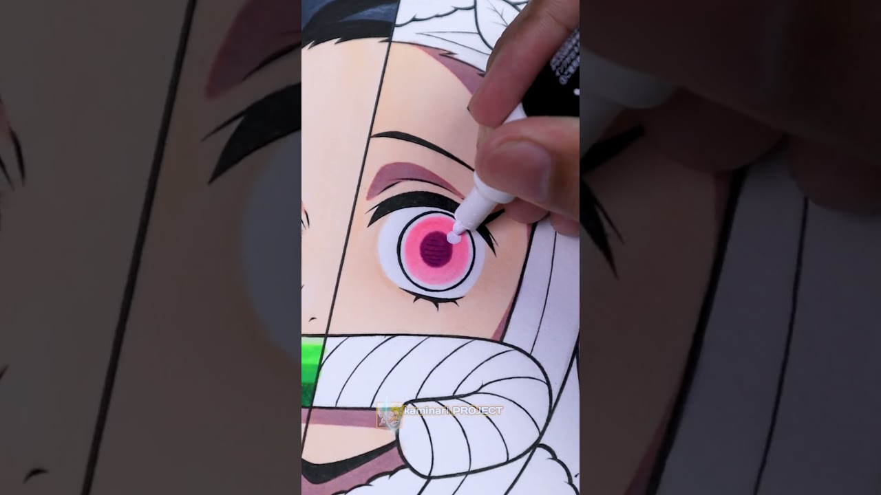 Drawing Nezuko Kamado 😍 ANIME vs CHRISTMAS 🎅 || Part 2 