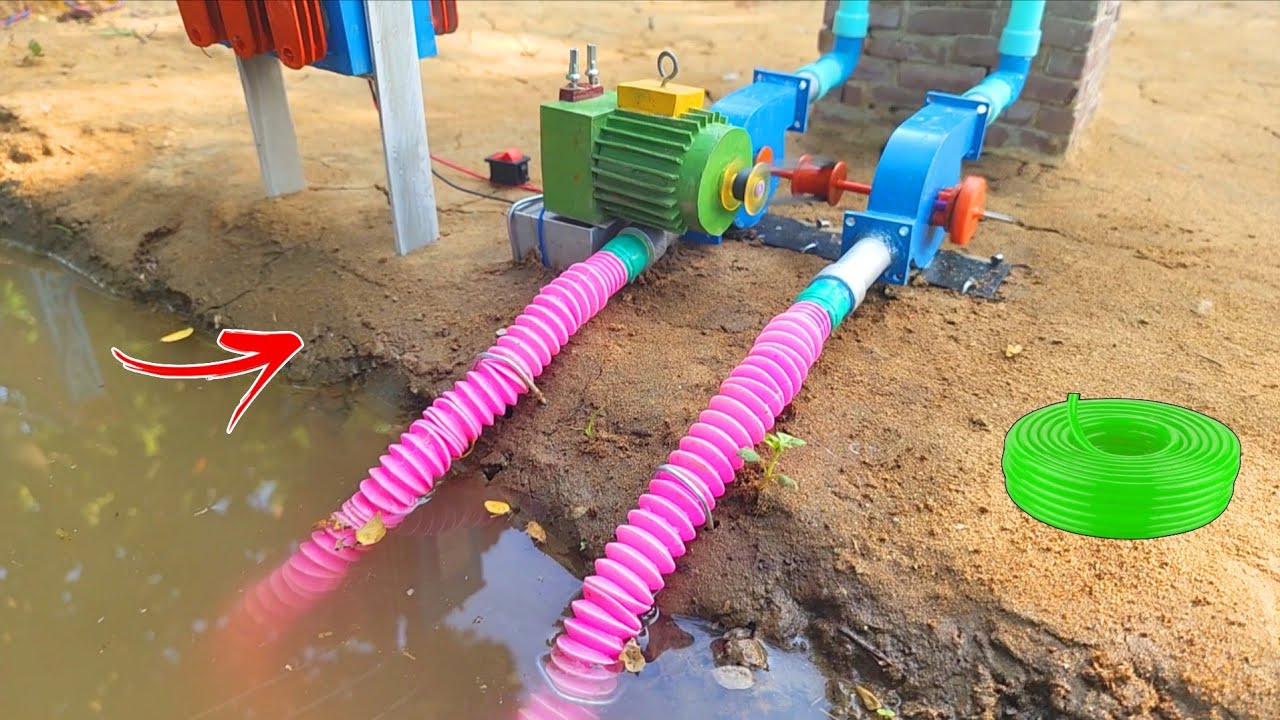 DIY Water Tank Construction | Electric Transformer Motor Water Pump | Science Project