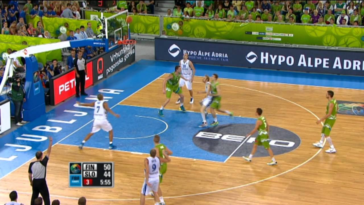 Assist of the Game P. Koponen FIN-SLO EuroBasket 2013