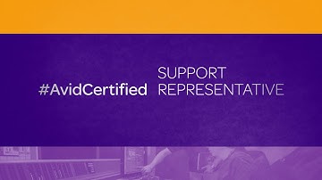 Depend on Avid Certified Professionals.