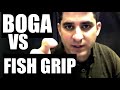 THE FISH GRIP vs BOGA GRIP- kayak fishing talk show HOW TO