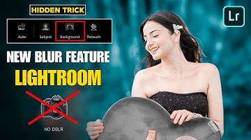 How to Blur Background Like DSLR in Lightroom Mobile | New Update! Lightroom Ai Lens Blur Feature