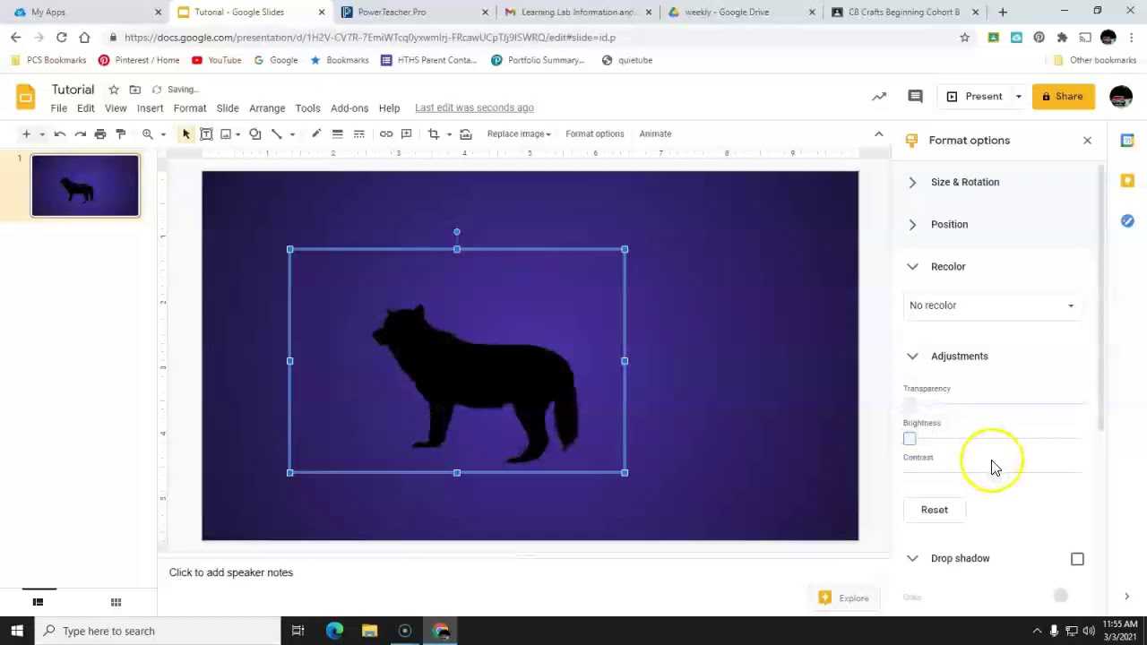 Google Slide Poster Tutorial Simple
