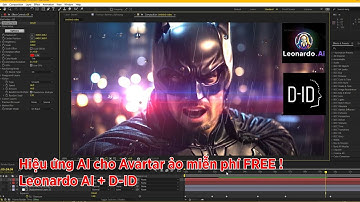 Mẹo hiệu ứng cho Avatar AI miễn phí. How to Make FREE Virtual Avatar effect - Leonardo AI and D-ID