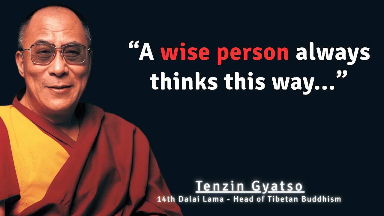 Мудрый человек всегда так думает | Цитаты Далай-ламы об уроках жизни