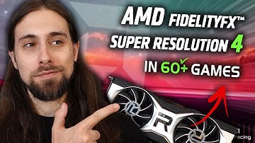 AMD FSR 4 in Cyberpunk 2077!? ALL FSR4 Games so far, and what