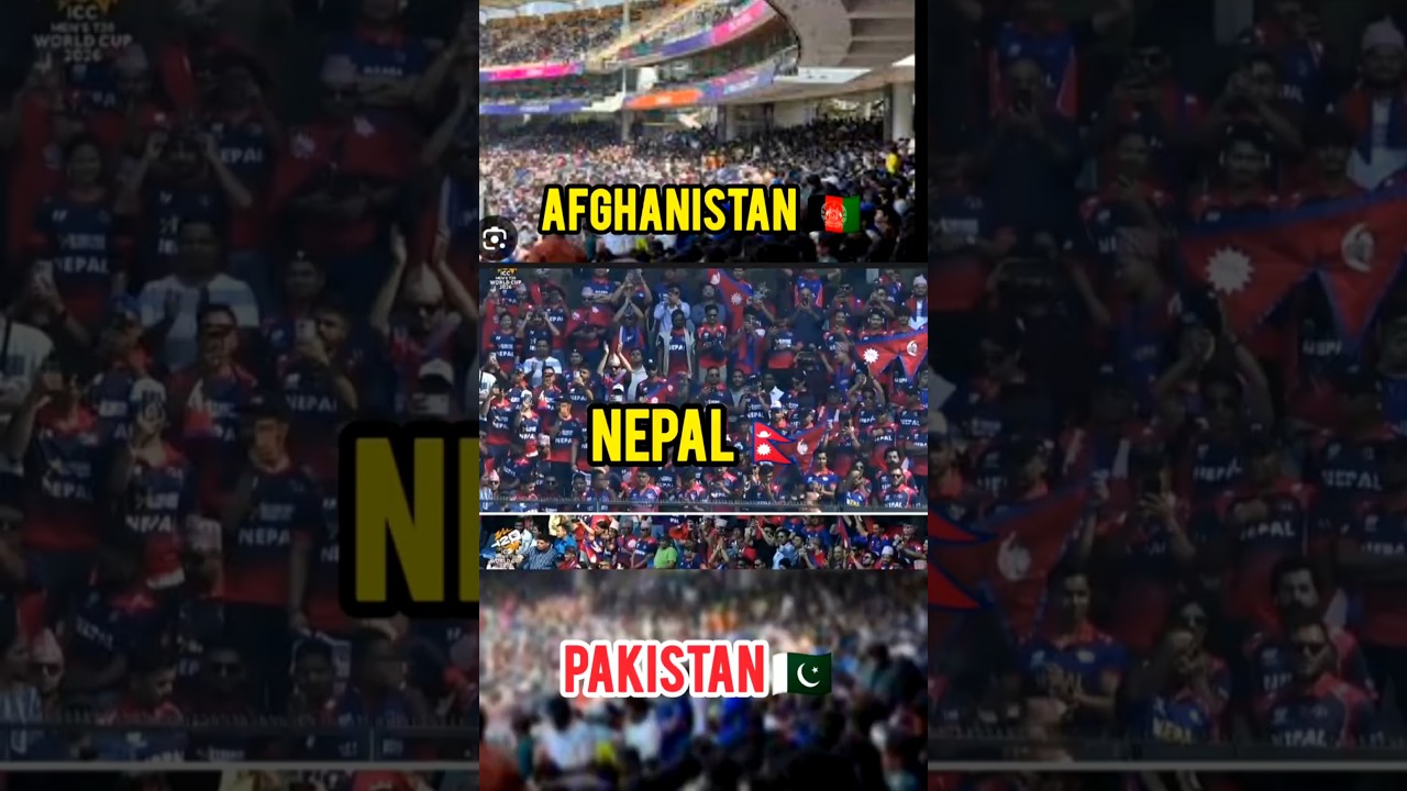 NEPAL VS PAKISTAN 🇵🇰 FANS 