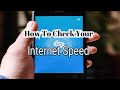 How to check my internet speed #shorts