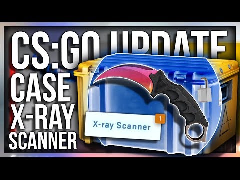 CS:GO CASE X-RAY SCANNER UPDATE (PREVIEW WHAT'S INSIDE CASES)
