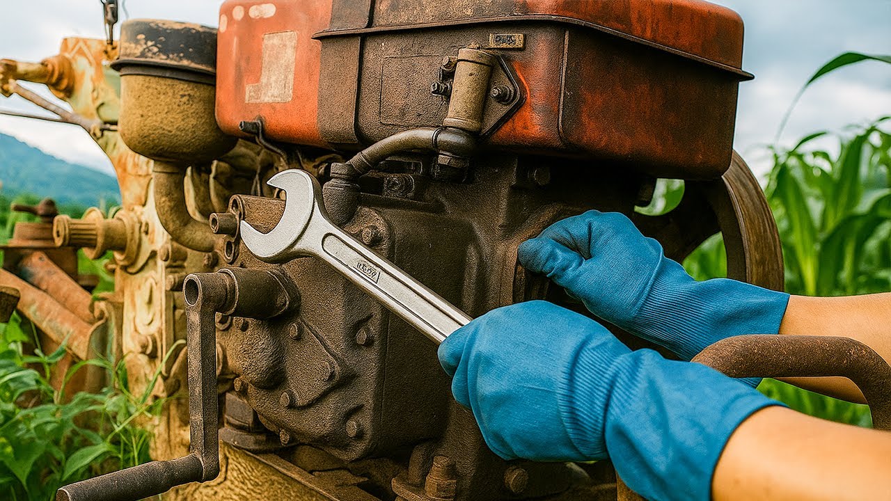 Free farm machinery repair all year round. Billions of people don't know!