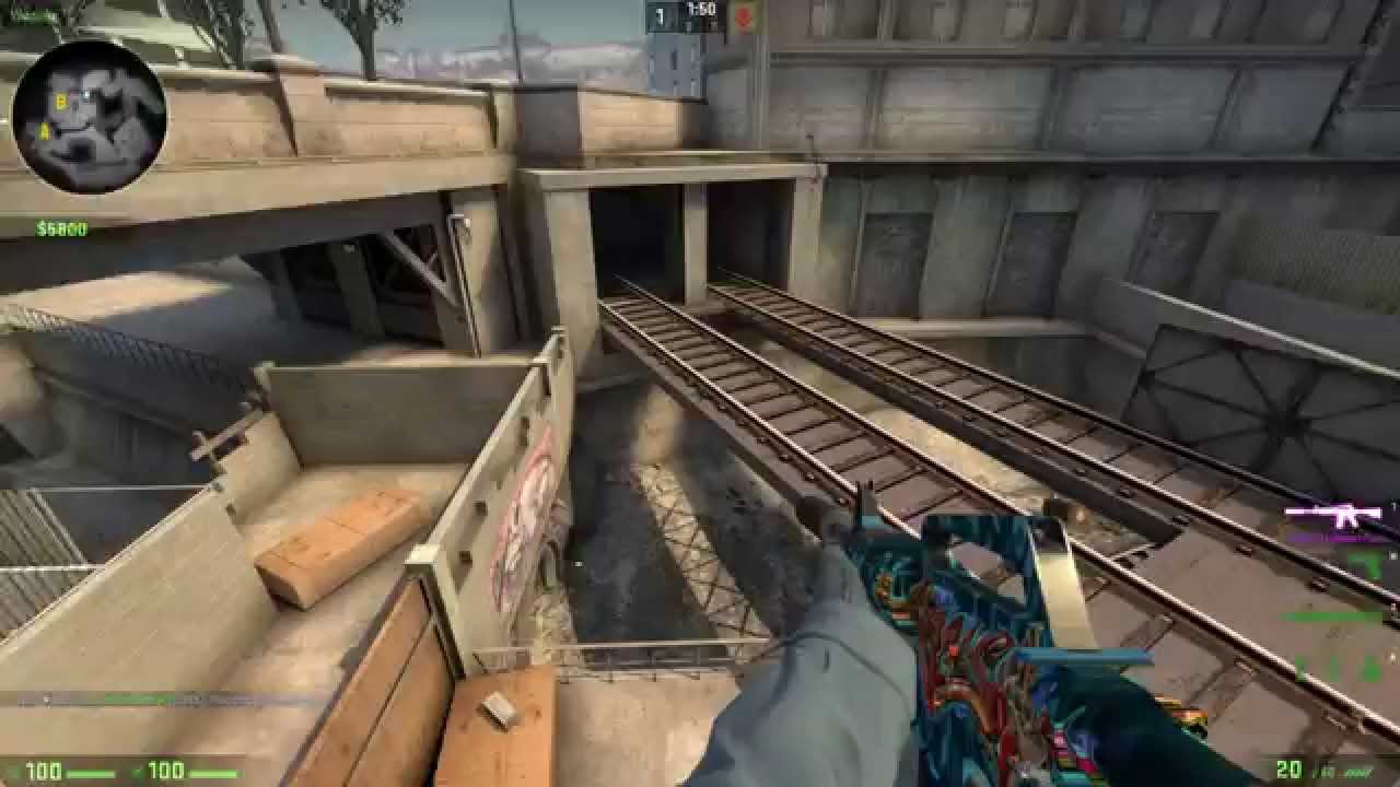 CS Go Overpass Grafiti,Monster B lang Smoke:) - YouTube