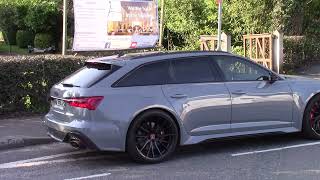 Man City Footballer Benjamin Mendy Audi Rs6 In Alderley Edge
