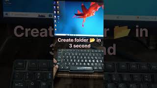 create folder in 3 second | #folder #folders #computer #computertips #computertricks #pc