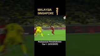 malaysia vs singapore highlights (international friendly 2025)