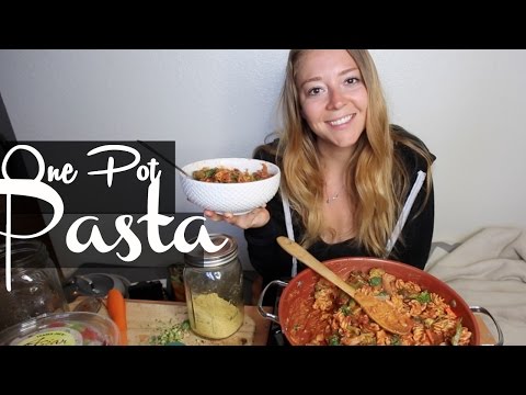 ONE POT VEGAN PASTA | COOK WITH ME