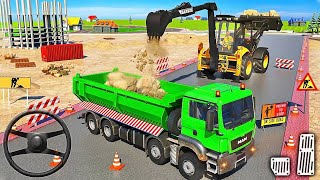 Real JCB Excavator Simulator 3D - Construction Truck Driving Game - Android Gameplay screenshot 2