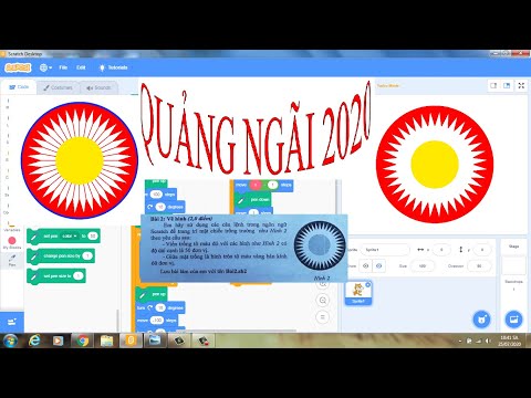 Lập Trình Scratch Trang Trí Trống Trường Đề Thi Quảng Ngãi 2020| VĐD