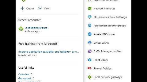 How to create a Load Balancers in Microsoft Azure Cloud