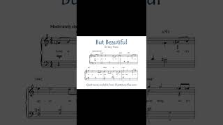 But Beautiful [Short] (Easy Piano) #musicsheet