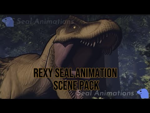 Rexy seal Animation scene pack - YouTube