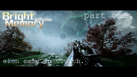 supermassive black hole. || bright memory: infinite.