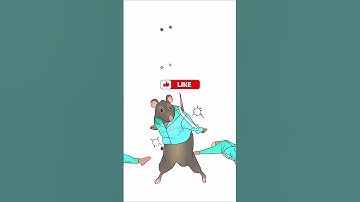 When the Dancing Rat enters Squid Game Eyes Changing 🐭 #shorts #babyduck