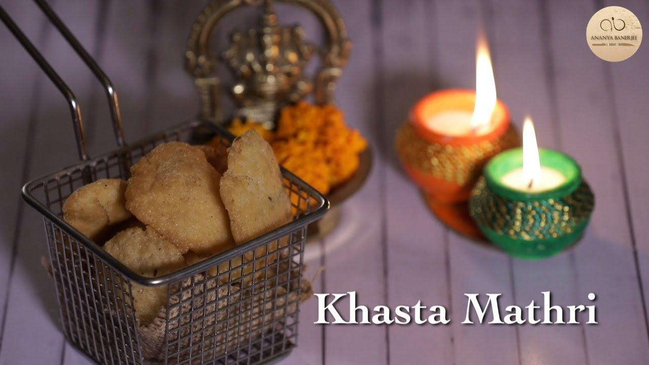 Khasta Mathri- Diwali Special | Chef Ananya Banerjee