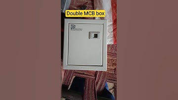 MCB box double door#mcbox #electrical #mcb #shorts #ytshorts