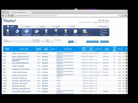 Historical rate change - Intertec TimePro