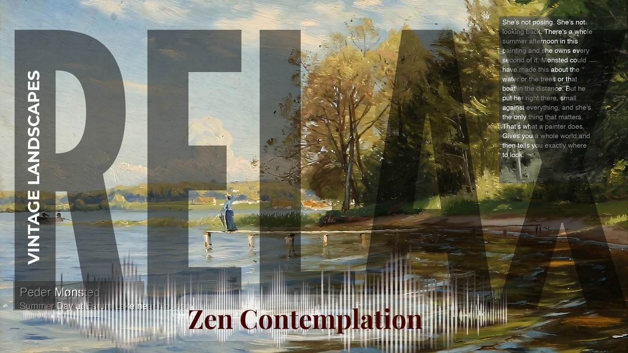 Relax - Relaxing Zen with Vintage Landscapes | Summer Day at Esrum Lake near Nødebo 1… & others
