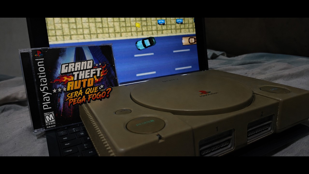 restaurando um PS1 de 27 anos pra rodar GTA1 ate o lançamento do