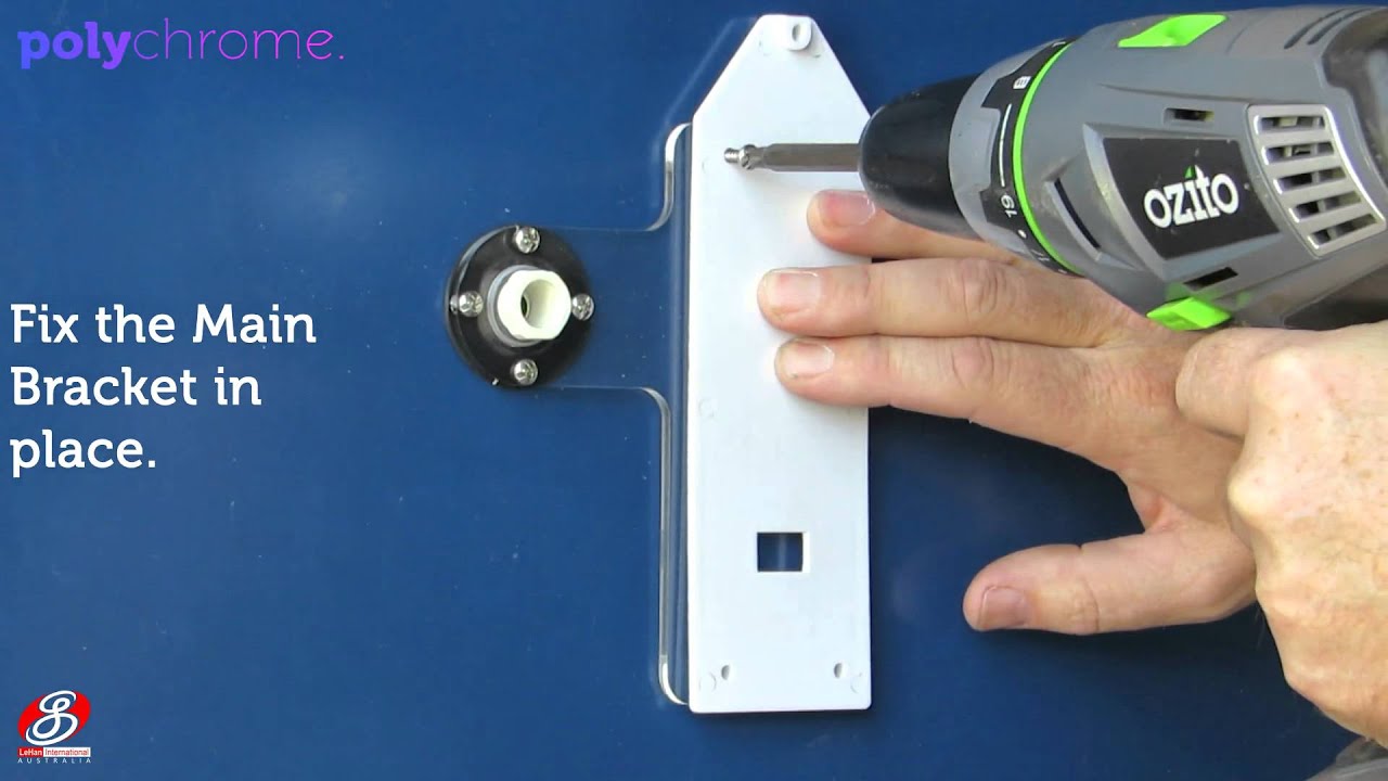 polychrome LED Pool Light - Fibreglass Installation - YouTube