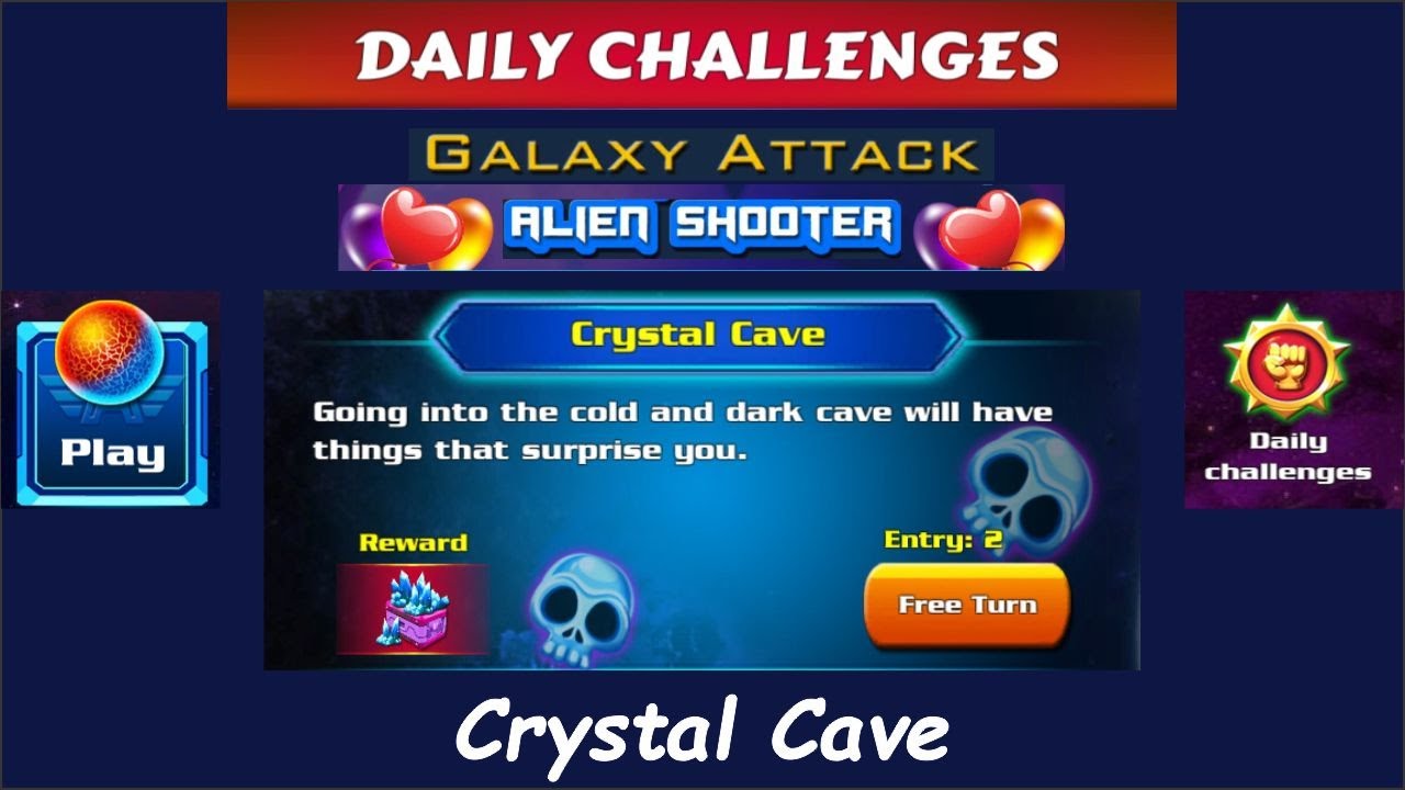 GUIDE: New Daily Challenges I Crystal Cave I Alien Shooter | Tips Tricks for Game Player