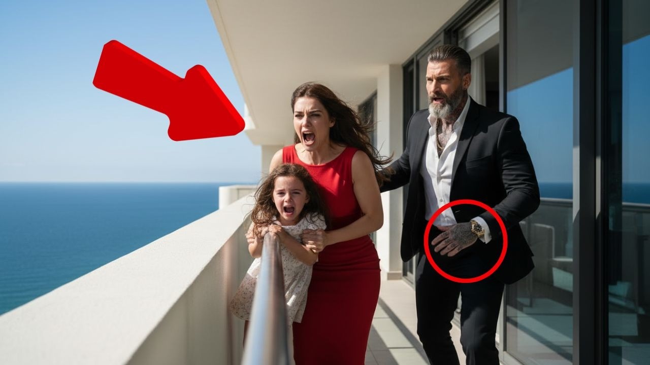 The Stepmother Whispers Goodbye to the Little Girl— Unaware That Her Mafia Boss Father Is Watching