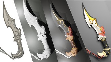 Dagger Speed Modelling | Fusion 360 | Blender