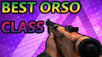 Cod World War 2 Best Orso Class Setup