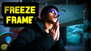 Smooth Freeze Frame Transition in Davinci Resolve | Tutorial