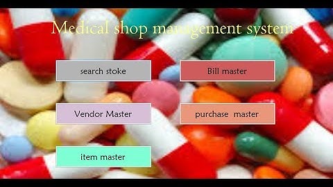 medical shop management system project in vb.net