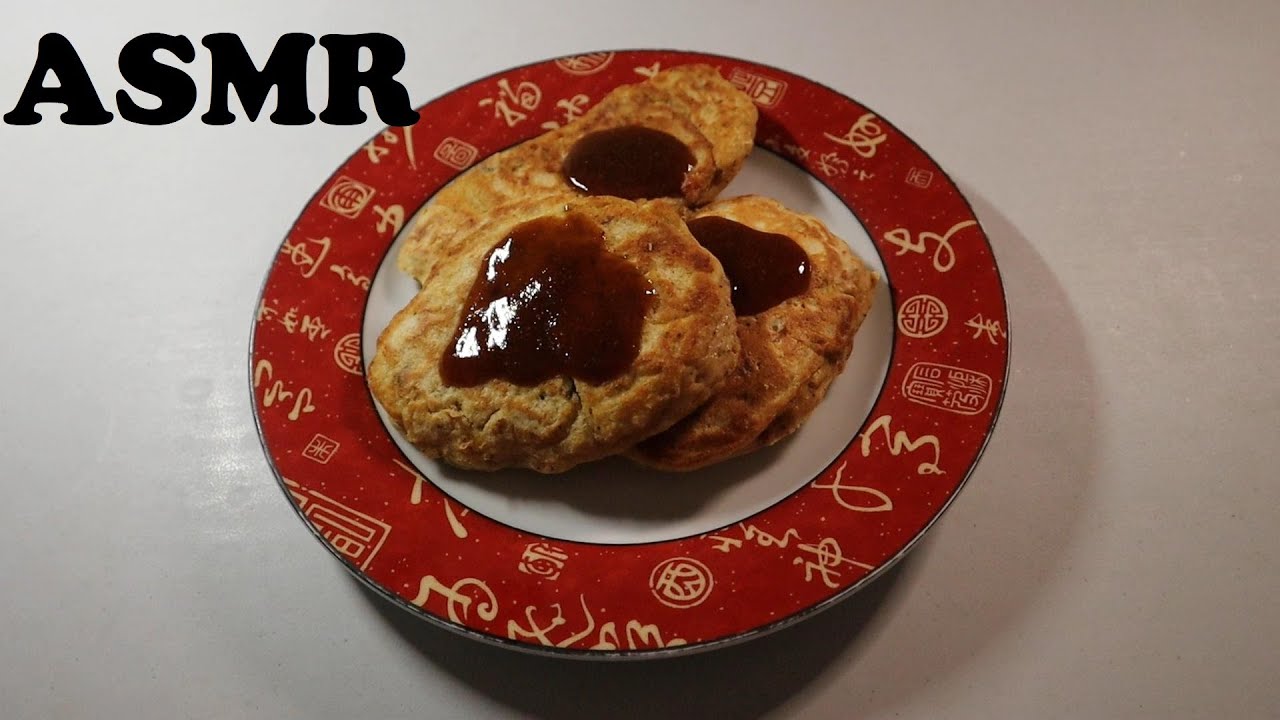 SAVOURY PANCAKES WITH TERIYAKI SAUCE & ZERO SUGAR SCHWEPPES GINGER ALE ASMR MUKBANG