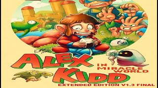 Alex Kidd In Miracle World Extended Edition (W)v1.3 Playthrough On A Real SEGA Master System Model 1