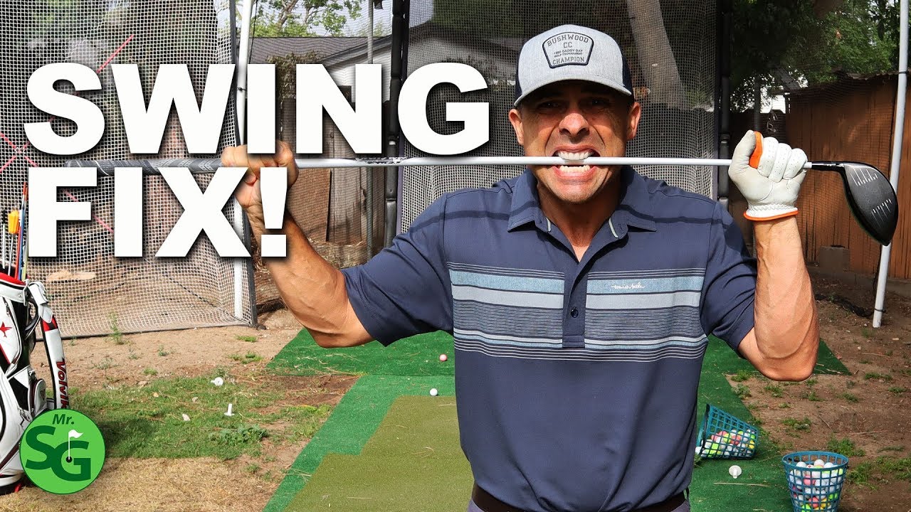 5 Swing Tips To Fix Your Golf Swing When Things Go Bad! YouTube