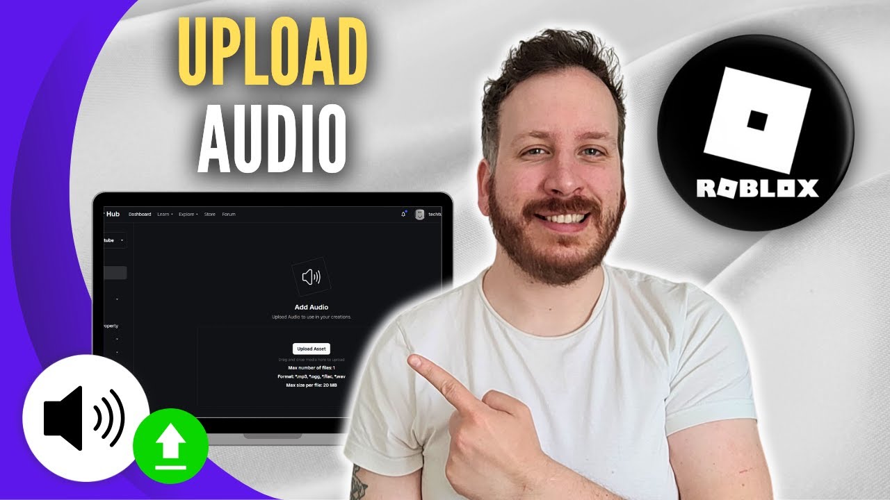How To Upload Audio To Roblox YouTube 