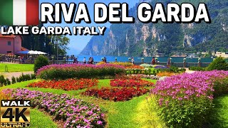 RIVA DEL GARDA ITALY WALKING TOUR, HERE'S THE LATEST SITUATION IN JULY 2023 4K 60FPS