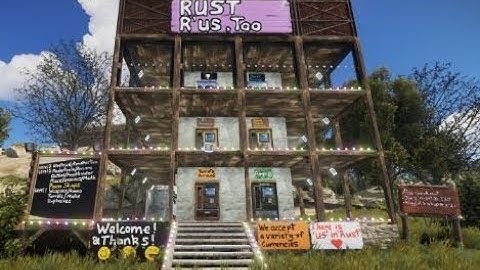 My shop on Rust PVE Server